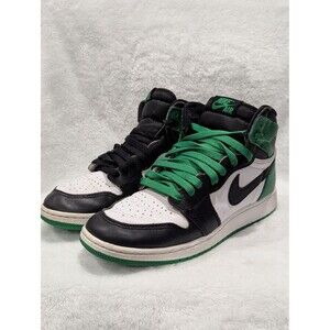 Air Jordan 1 Retro High Lucky Green Black White